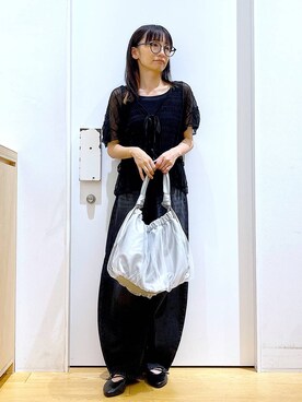 あおき@LAKOLE海老名さん(レディース・156cm)の秋コーディネート