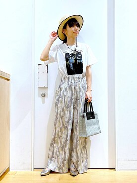 あおき@LAKOLE海老名さん（レディース・156cm）の夏コーディネート