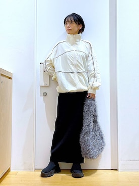 あおき@LAKOLE海老名さん（レディース・156cm）の秋コーディネート