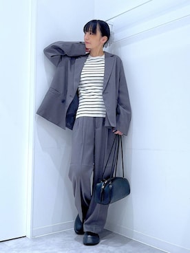 「LAKOLE（ラコレ）のアイテム」を使った、あおき@LAKOLE海老名さん（レディース・156cm）の秋コーディネート