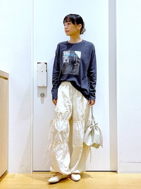 あおき@LAKOLE海老名さん（レディース・156cm）の秋コーディネート