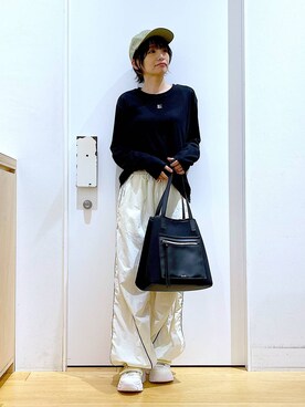 あおき@LAKOLE海老名さん（レディース・156cm）の秋コーディネート