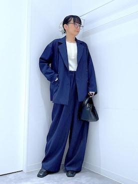 あおき@LAKOLE海老名さん(レディース・156cm)の冬コーディネート