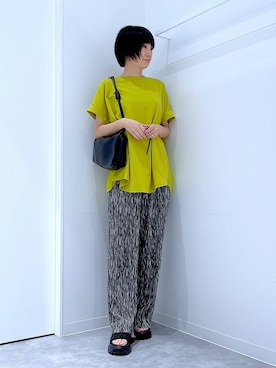 あおき@LAKOLE海老名さん（レディース・156cm）の夏コーディネート