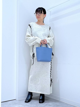 あおき@LAKOLE海老名さん（レディース・156cm）の秋コーディネート