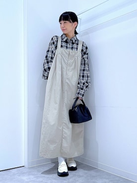 あおき@LAKOLE海老名さん（レディース・156cm）の秋コーディネート