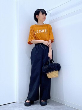 あおき@LAKOLE海老名さん(レディース・156cm)の夏コーディネート