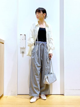 あおき@LAKOLE海老名さん（レディース・156cm）の秋コーディネート