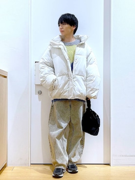 あおき@LAKOLE海老名さん(レディース・156cm)の冬コーディネート