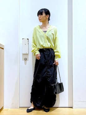 あおき@LAKOLE海老名さん(レディース・156cm)の春コーディネート