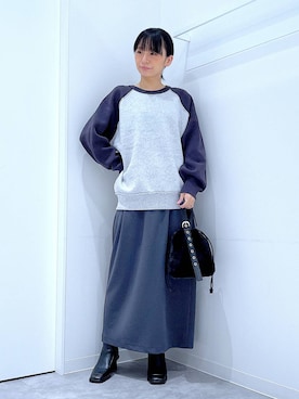 あおき@LAKOLE海老名さん（レディース・156cm）の秋コーディネート