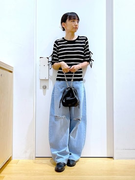 あおき@LAKOLE海老名さん（レディース・156cm）の秋コーディネート