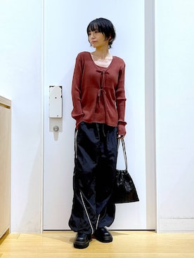 あおき@LAKOLE海老名さん(レディース・156cm)の秋コーディネート