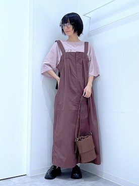 あおき@LAKOLE海老名さん（レディース・156cm）の秋コーディネート