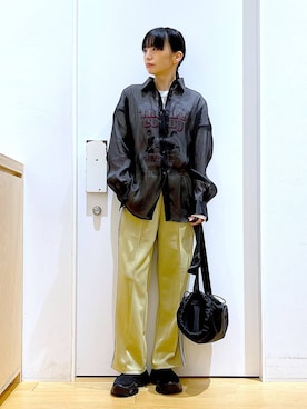 あおき@LAKOLE海老名さん（レディース・156cm）の春コーディネート