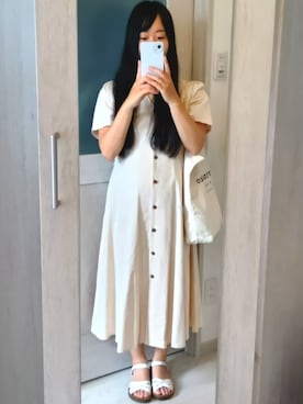 「DHOLIC（ディーホリック）のアイテム」を使った、AOIさん（レディース・149cm）の夏コーディネート