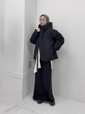 「アイテム（ワンピース/ドレス）」を使った、momokaさん（レディース・155cm）の秋コーディネート