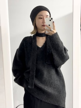 momokaさん（レディース・155cm）の冬コーディネート