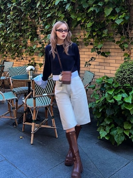 Bibiy.のニット/セーターを使った人気ファッションコーディネート - WEAR