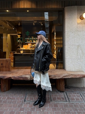 Tsujita Rinoさん(レディース・153cm)の春コーディネート