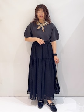 nakkoさん（レディース・154cm）の秋コーディネート
