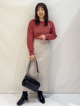 nakkoさん（レディース・154cm）の冬コーディネート