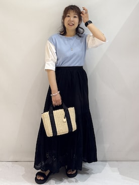 nakkoさん(レディース・154cm)の夏コーディネート
