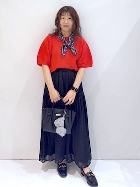 nakkoさん（レディース・154cm）の秋コーディネート