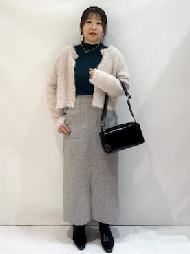 nakkoさん(レディース・154cm)の冬コーディネート
