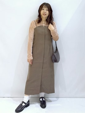 nakkoさん（レディース・154cm）の秋コーディネート