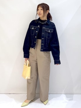 nakkoさん（レディース・154cm）の春コーディネート