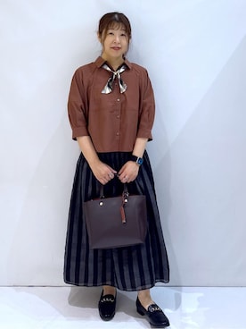 nakkoさん(レディース・154cm)の秋コーディネート