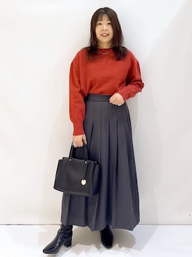 nakkoさん(レディース・154cm)の冬コーディネート