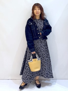 nakkoさん（レディース・154cm）の春コーディネート