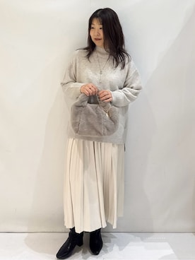 nakkoさん(レディース・154cm)の冬コーディネート