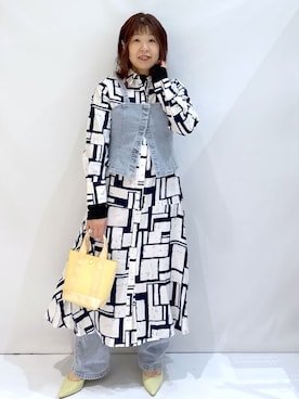 nakkoさん（レディース・154cm）の春コーディネート