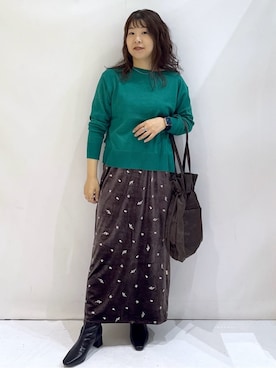 nakkoさん(レディース・154cm)の秋コーディネート