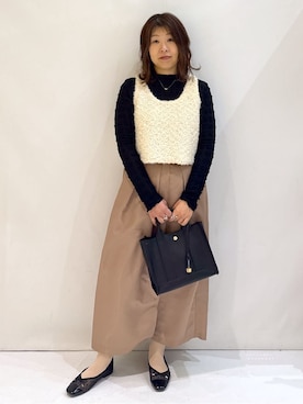 nakkoさん(レディース・154cm)の冬コーディネート