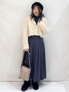 nakkoさん(レディース・154cm)の冬コーディネート