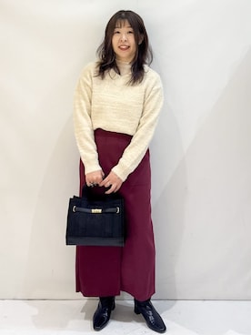 nakkoさん(レディース・154cm)の冬コーディネート