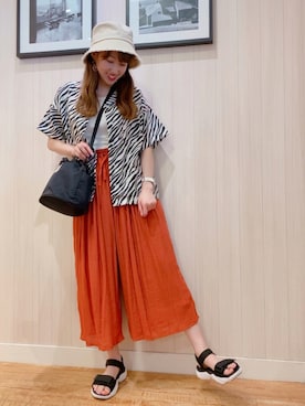 あいりんさん（レディース・160cm）の夏コーディネート