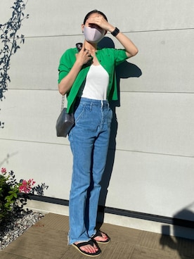 「caban」｜Mayuさん（レディース・158cm）の秋コーディネート