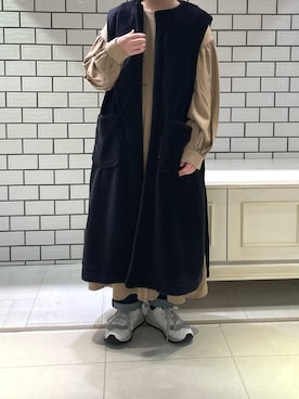 kawaさん（レディース・153cm）の冬コーディネート