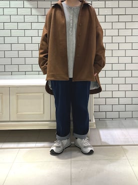 kawaさん(レディース・153cm)の冬コーディネート