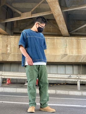 モカシン デッキシューズを使った モードストリート の人気ファッションコーディネート Wear