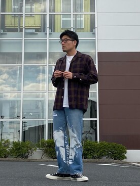 レーヨンシャツ のメンズ人気ファッションコーディネート Wear