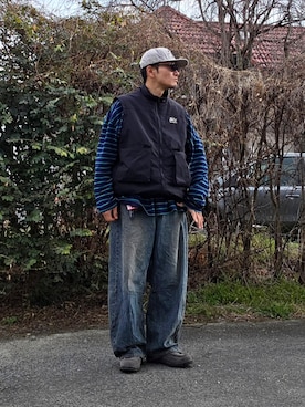 「RAGEBLUE（レイジブルー）のアイテム」を使った、Kentaさん（メンズ・172cm）の春コーディネート