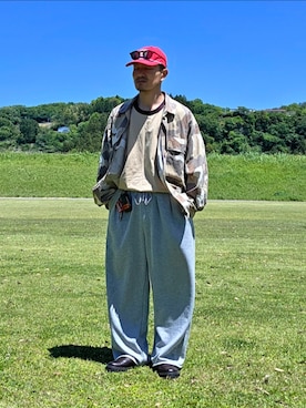 「CIYOT（シヨウト）のアイテム」を使った、Kentaさん（メンズ・172cm）の春コーディネート