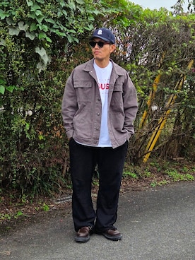 「アイテム（ジャケット/アウター）」を使った、Kentaさん（メンズ・172cm）の秋コーディネート