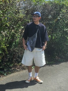 「アイテム（タンクトップ）」を使った、Kentaさん（メンズ・172cm・40代）の夏コーディネート